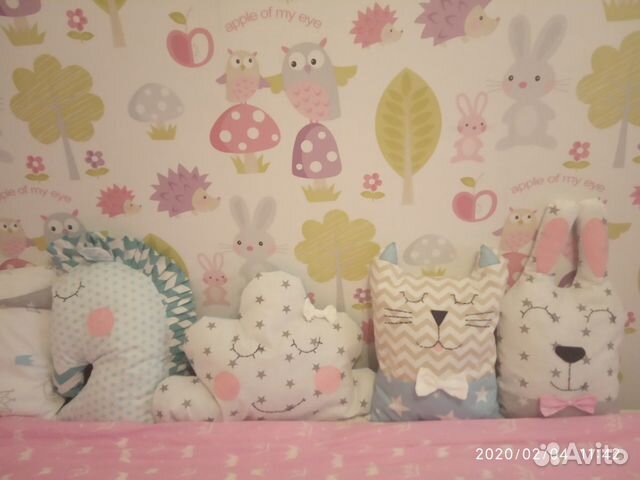 Бортики в кроватку