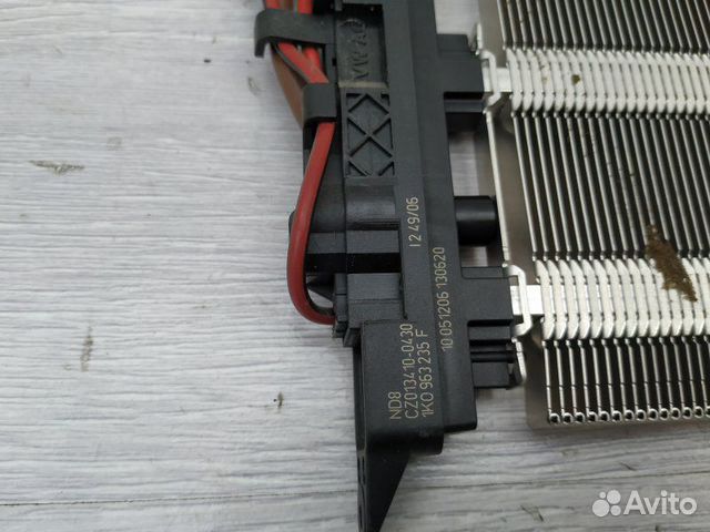 Радиатор печки электрический 1K0963235F VW Passat