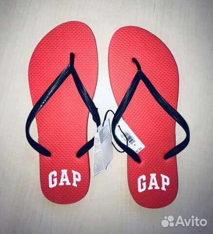 Сланцы женские Gap и Tommy Hilfiger Гап и Томми Хи