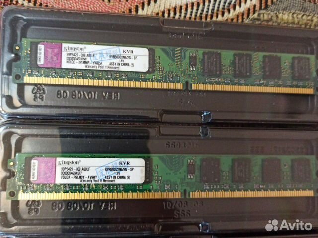 Память 2gb DDR2 800 kingston Dimm, SO-dimm