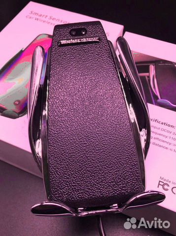 Держатель с беспроводной зарядкой Cosmo Plus