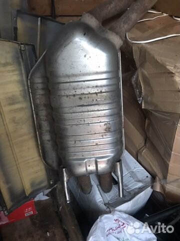 Выхлоп задний