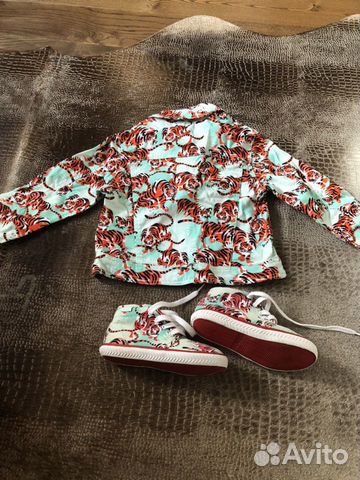 Кеды и куртка Kenzo
