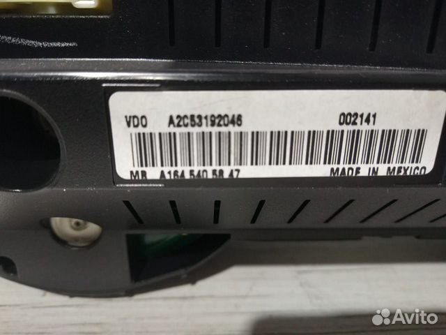 Щиток приборов Mercedes W164 X164 Щиток приборов Mercedes W164 X164