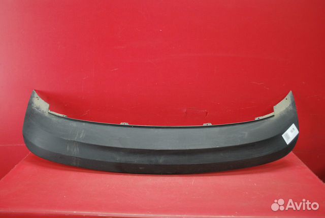 Юбка бампера заднего Шкода Рапид