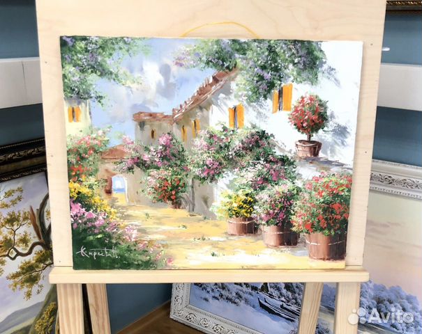 Картина летний пейзаж 