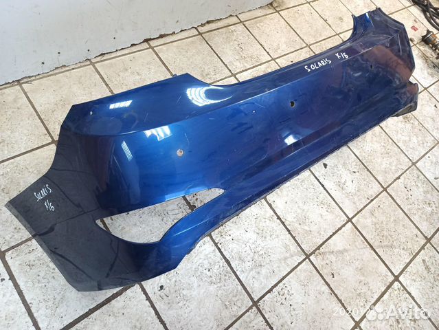 Бампер задний хэтчбэк hyundai solaris