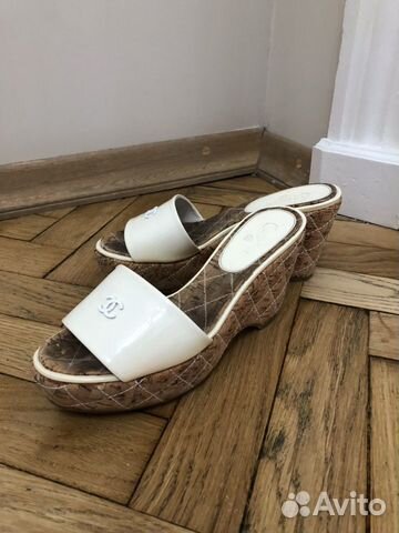 Шлёпанцы Chanel. Оригинал Шлёпанцы Chanel. Оригинал