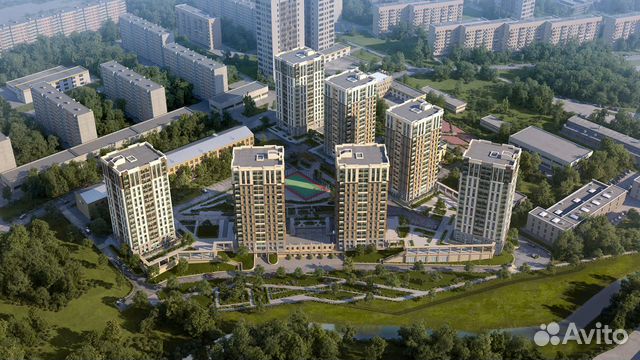 1-к квартира, 41.8 м², 7/17 эт.