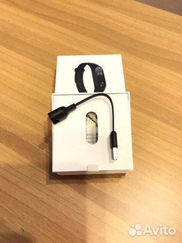 Кабель зарядки Xiaomi MiBand 2-3-4 новый с коробко