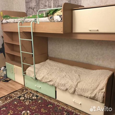 Кровать двухьярусная Кровать двухьярусная