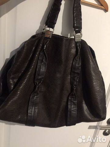 Сумка Furla под кожу рептилии большая оригинал