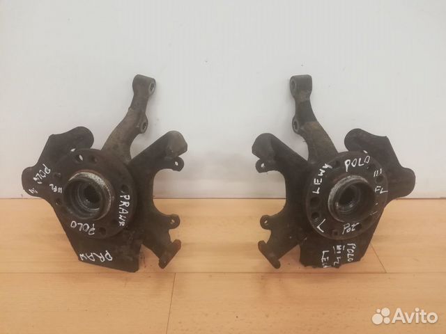 Volkswagen polo поворотный кулак со ступицей левый Volkswagen polo поворотный кулак со ступицей левый