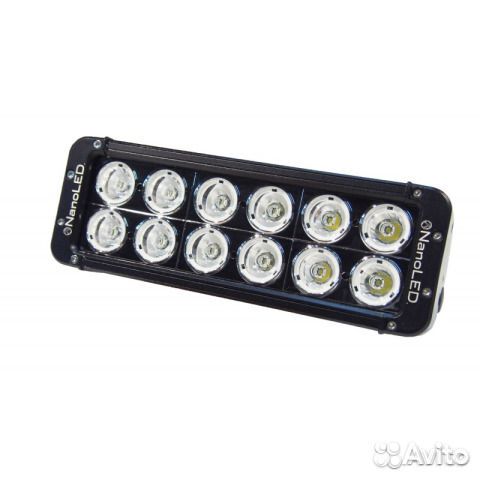 Светодиодная фара nanoled NL-20120B 120W ближний с Светодиодная фара nanoled NL-20120B 120W ближний с