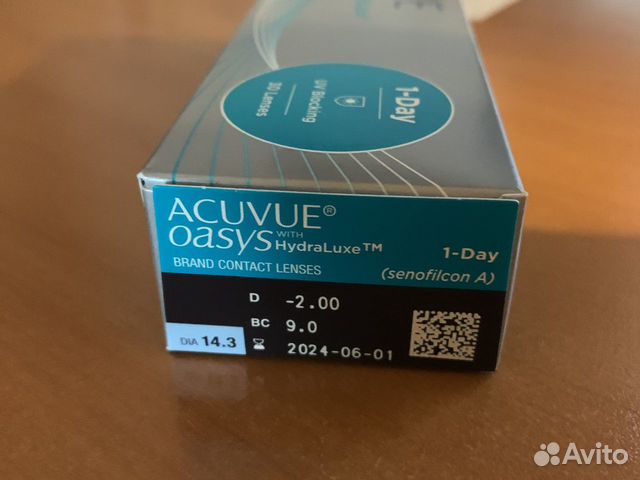 Линзы Acuvue oasys