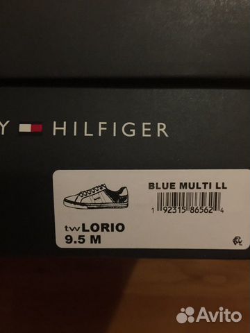 Новые кеды Tommy Hilfiger размер 40