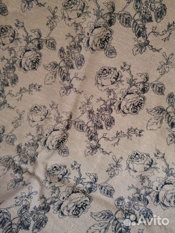 Ткань лён Розы