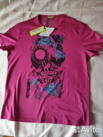 Футболка Versace Jeans, хлопок, р.52 Футболка Versace Jeans, хлопок, р.52