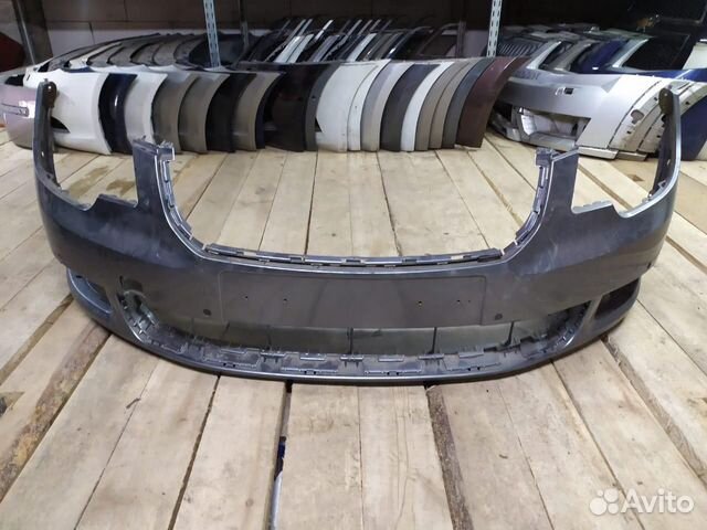 Бампер передний Skoda Superb 2 дорестайлинг