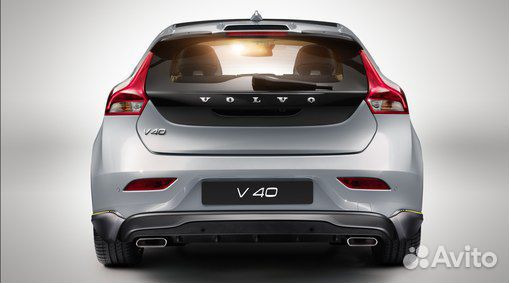 39831886 Спойлер V40CC цвет Biarritz Blue, 705