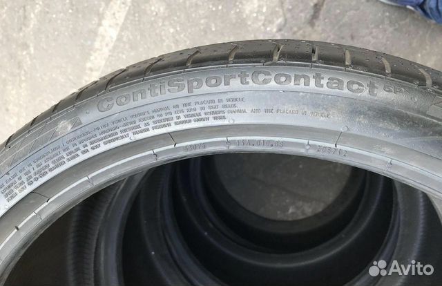 Шины Continental 265/30 R19 Contisportcontact 5P
