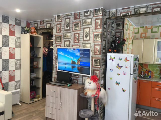 

Квартира-студия, 30 м², 2 кровати