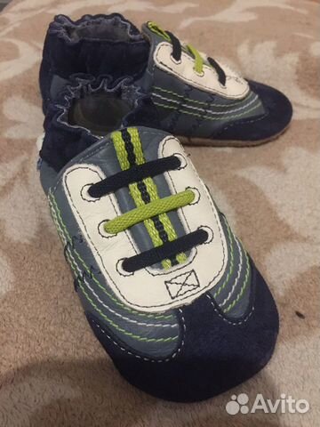 Ботиночки на 6-12 мес новые