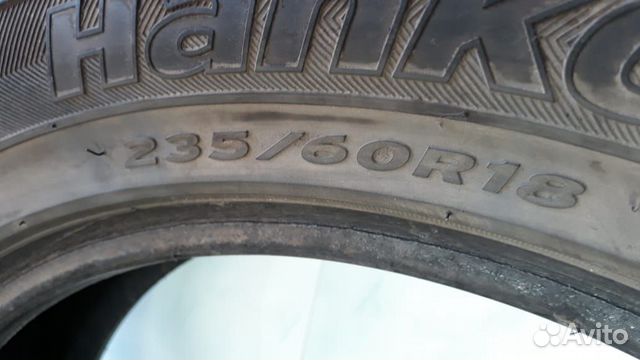 Резина летняя 235/60 r 18 hankook