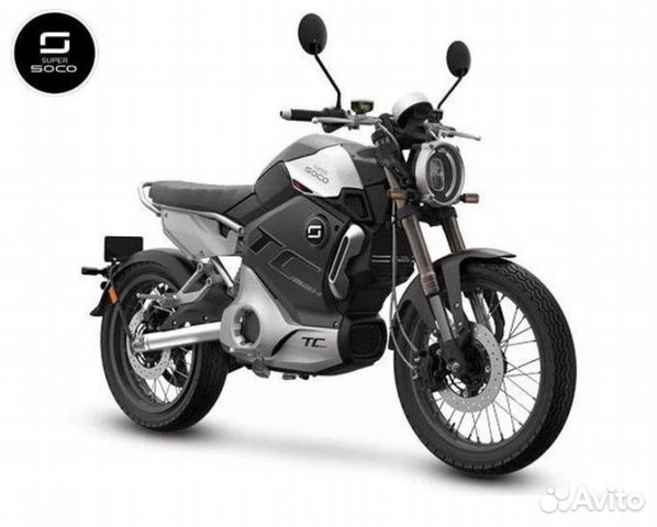 Электромотоцикл Super Soco TC Max 3500W 72V45Ah
