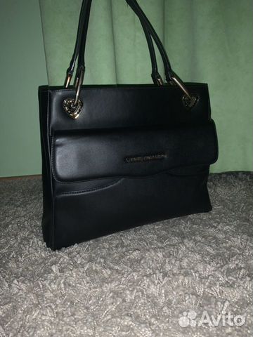 Сумка чёрная кожаная Love Moschino (оригинал) Сумка чёрная кожаная Love Moschino (оригинал)