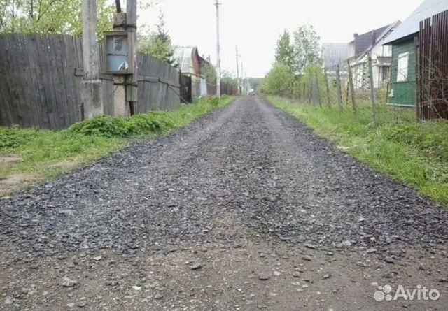 Укладка асфальтной крошки Укладка асфальтной крошки