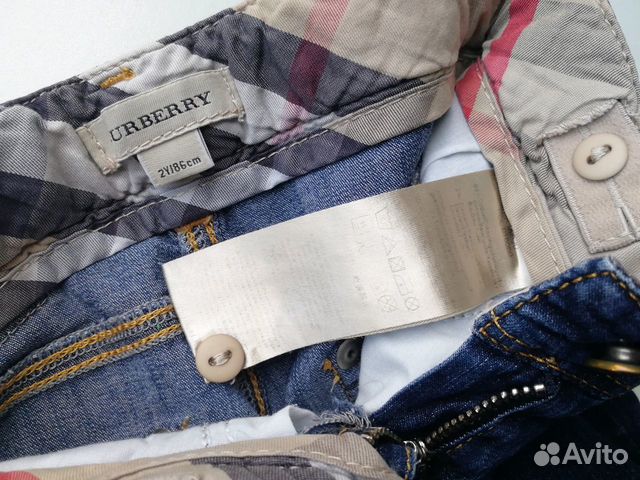 Джинсы Burberry 86см (2 года) Джинсы Burberry 86см (2 года)