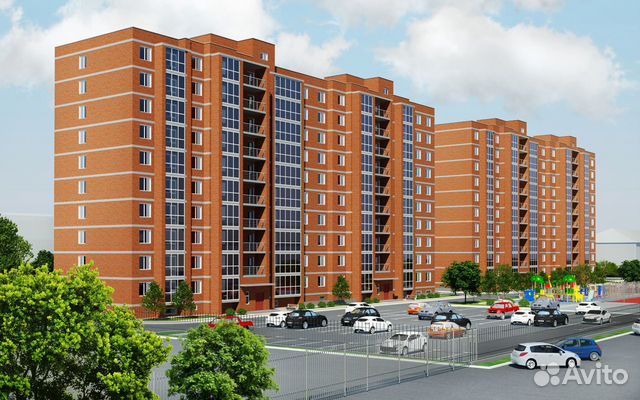2-к квартира, 49.3 м², 6/10 эт.