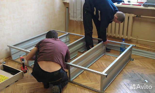 Сборка мебели, сборка кухни, сборщик шкафов