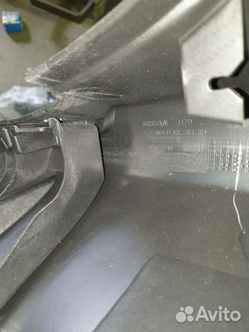 Накладка порога правая nissan terrano Накладка порога правая nissan terrano