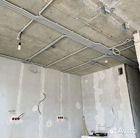 Электромонтажные работы.Электрик