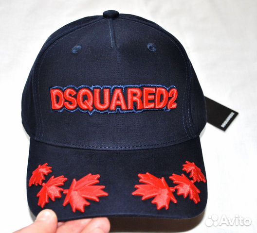 Кепка / бейсболка / Dsquared / новая (темно-синяя)