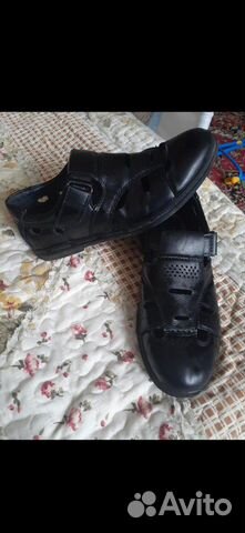 Туфли кожаные