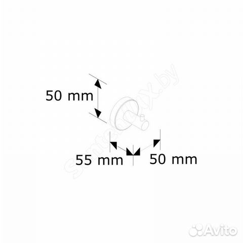 Крючок Merida (MHW30) настенный Крючок Merida (MHW30) настенный