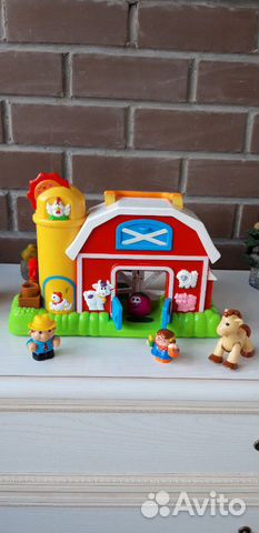 Игрушка музыкальная ферма и кот