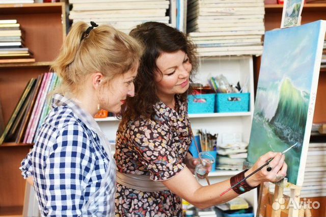 Занятия живописью с нуля Уроки рисования спб