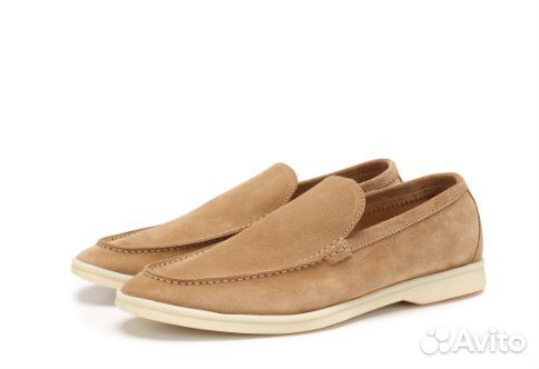 Туфли Loro Piana Summer Walk Замшевые мужские Туфли Loro Piana Summer Walk Замшевые мужские