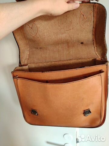 Портфель кожаный