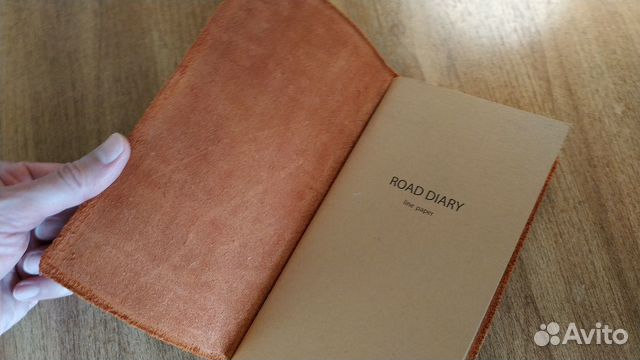 Ежедневник Road Diary ручной работы из кожи