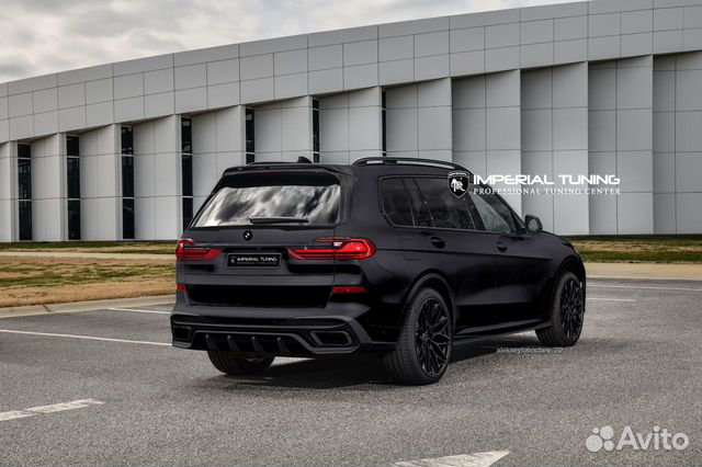 Спойлер Bmw X7 G07 Imperial черный глянец