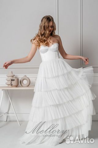 Свадебное платье корсет, новое, размеры 40-48