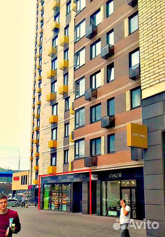 Аренда торгового помещения 186 кв.м. в многоэтажно