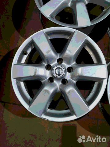 Диски бу оригинал R17 LU на Nissan