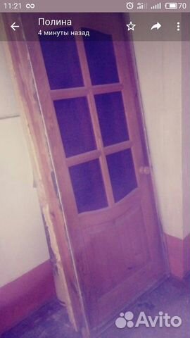 Двери межкомнатные 2 штуки в сборе