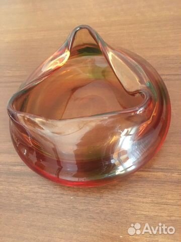 Пепельница стеклянная